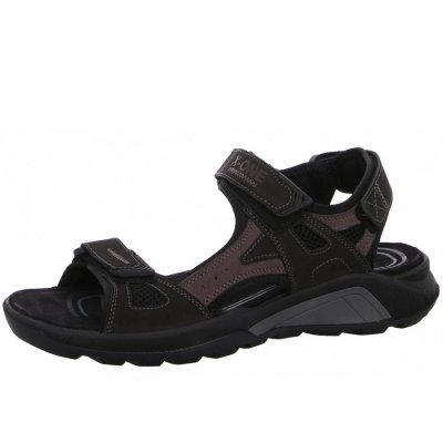 Orion Sandale in black catrame