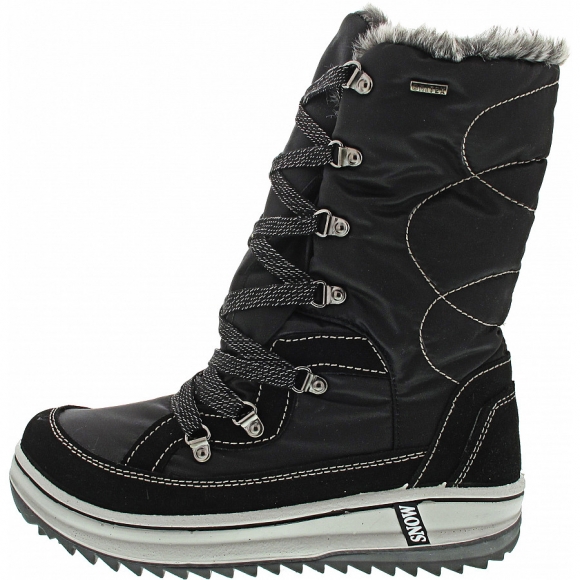 Orion Boots in nero-nero