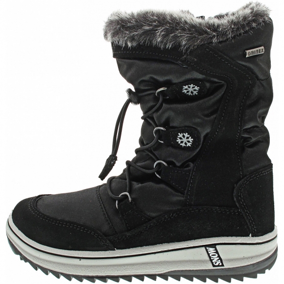 Orion Boots in nero-nero