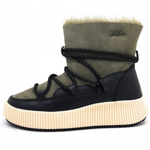Palpa Sneaker Mid Schaftstiefel in 7010 Olive/ Black