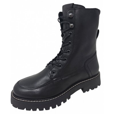 Palpa Stela Schnürstiefel in schwarz