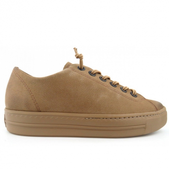 Paul Green Nubuk peanut Sneaker low in peanut