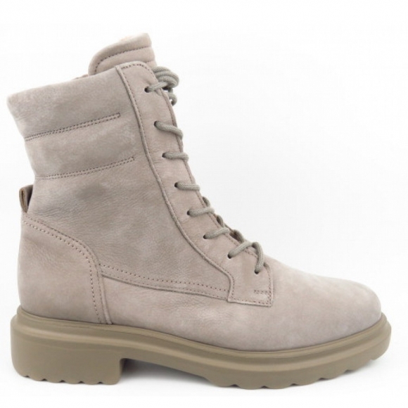 Paul Green Sportnubuk gravel Stiefelette in Grau