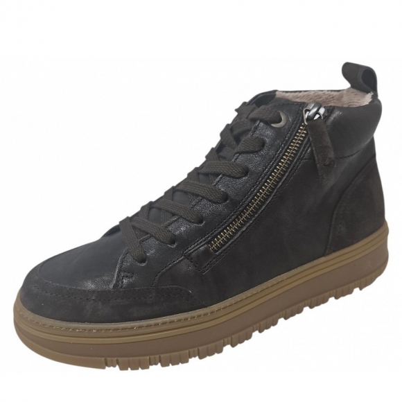 Paul Green Schnürstiefel in mocca moro