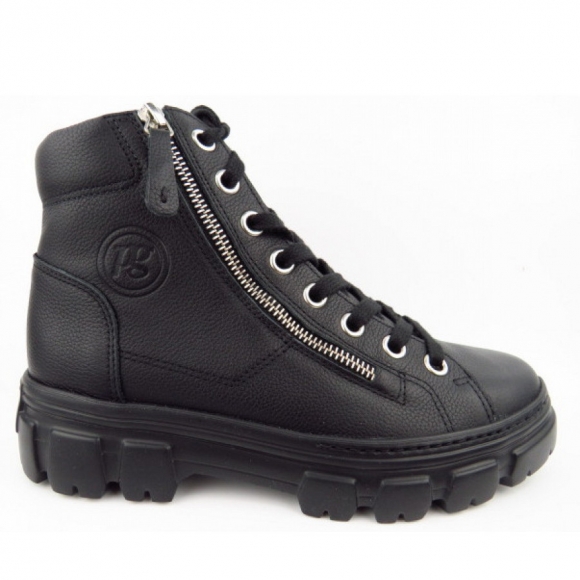Paul Green Sportcalf Stiefelette in Schwarz