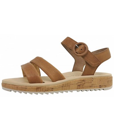Paul Green Washed Kid Cuoio Sandalette in 015 Cuoio Paul Green Washed Kid Cuoio Sandalette in 015 Cuoio