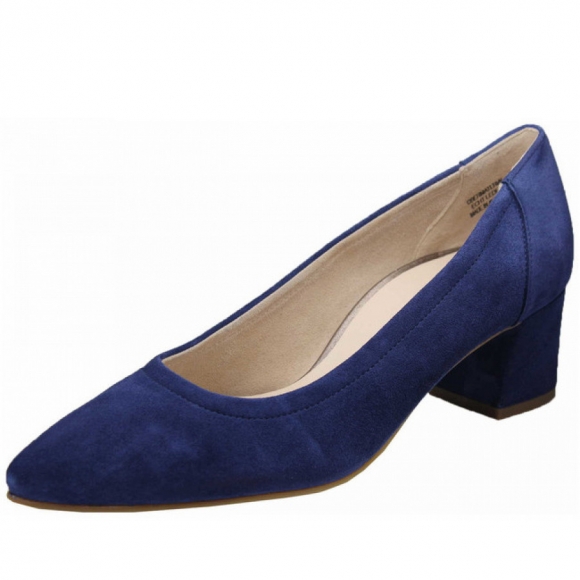 Paul Green Samtziege atlantic Pumps Pumps in blau