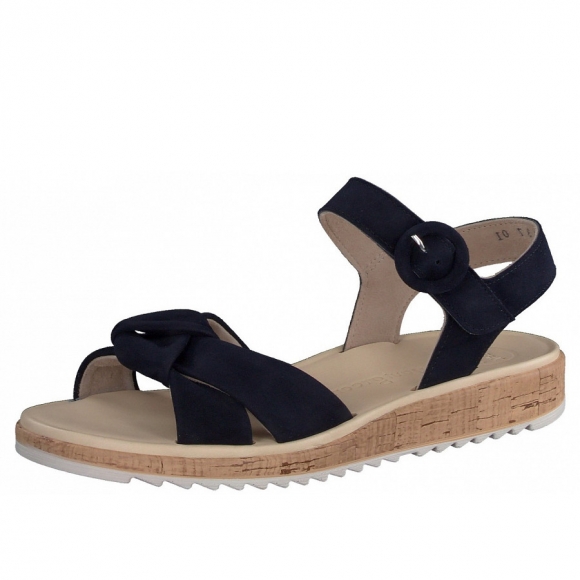 Paul Green Sandale in blau