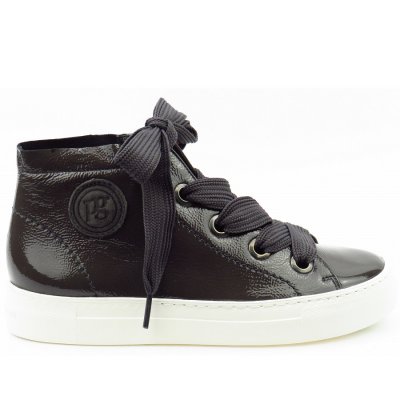 Paul Green Knautschlack iron Sneaker high in iron Paul Green Knautschlack iron Sneaker high in iron