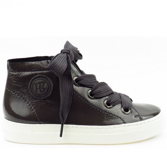 Paul Green Knautschlack iron Sneaker high in iron