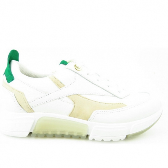 Paul Green Calf Sneaker low in Weiß