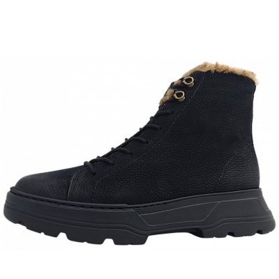 Paul Green Schnürstiefel in Black 038