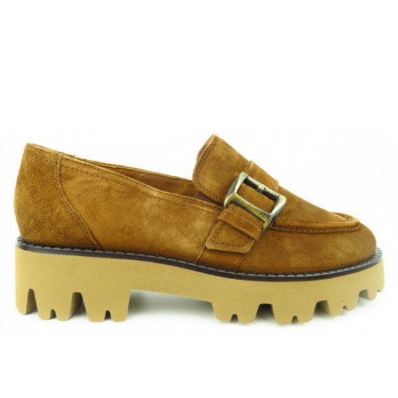 Paul Green Soft Nubuk toffee Sling Sandalette in toffee