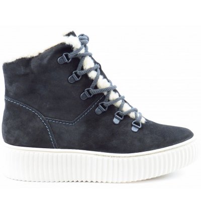 Paul Green Suede anth. WF Boots in braun