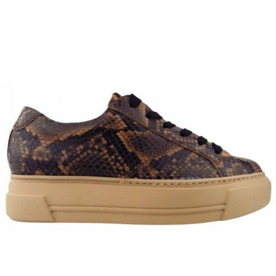 Paul Green Boa sisal Sneaker low in Braun