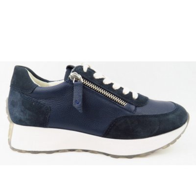 Paul Green Nubuk Soft space Sneaker in 8 Blau