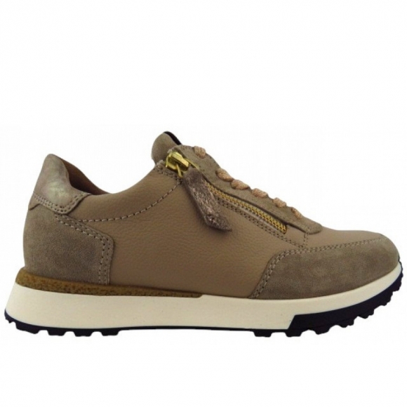 Paul Green almond sportlicher Schnürer in Beige