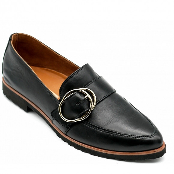 Paul Green Mokassin in schwarz