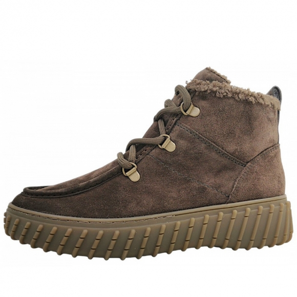 Paul Green Schnürstiefel in mocca 01