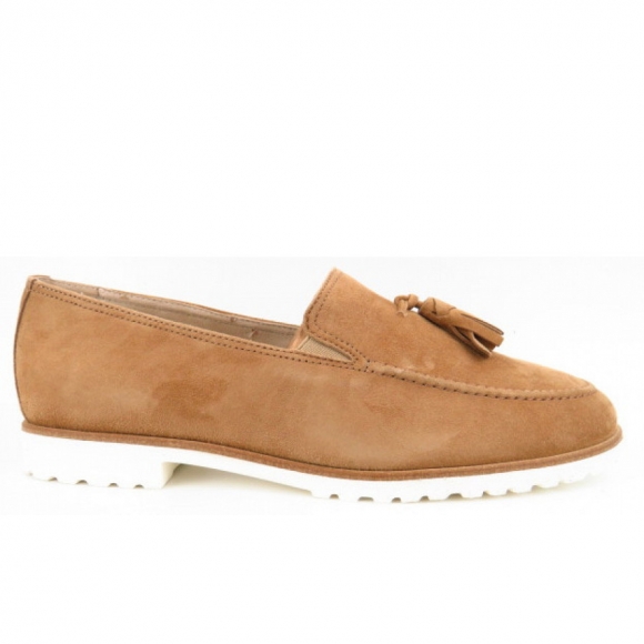 Paul Green Samtziege Soft sisal Slipper in 3 Mittelbraun
