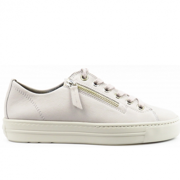 Paul Green Nubuk pearl Sneaker in pearl