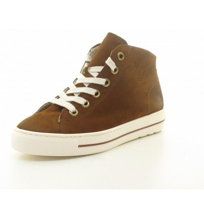 Paul Green royal nubuk hazel Sneaker in Braun