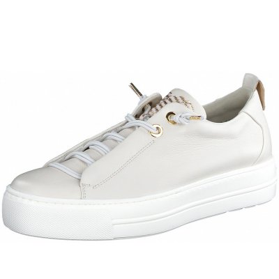 Paul Green Sneaker in ivory gold