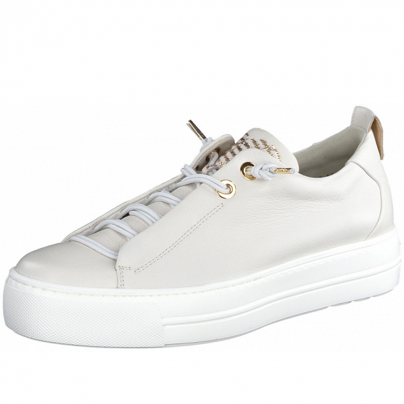 Paul Green Sneaker in ivory gold