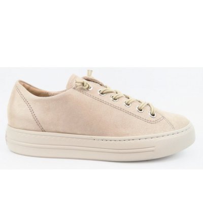Paul Green Samtziege Metallic Sneaker low in 4 Beige