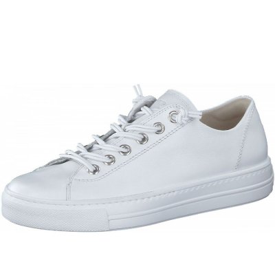 Paul Green Schnürer in white silver