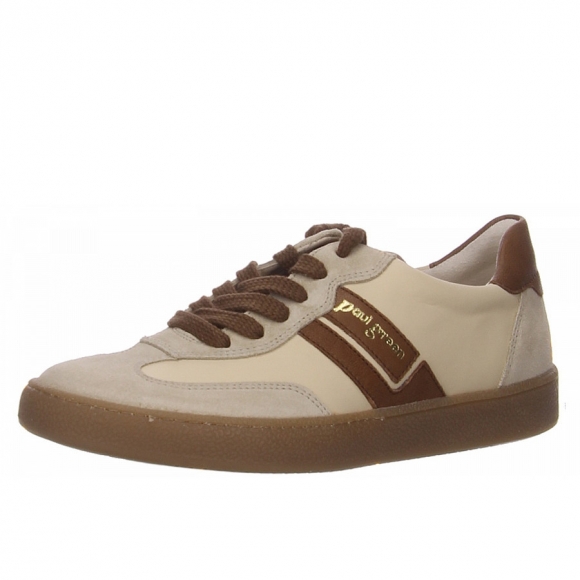 Paul Green Schnürer in beige kombi.