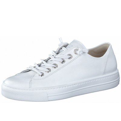 Paul Green Sneaker in white silver