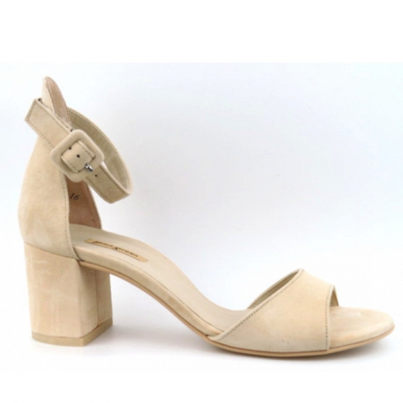 Paul Green Samtziege biscuit Sling Sandalette in 4 Beige
