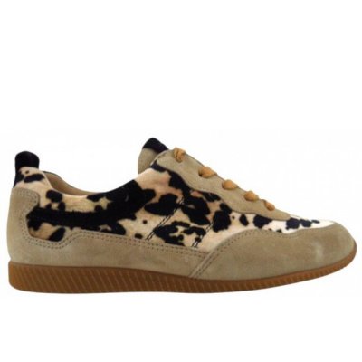 Paul Green Leo almond sand sportlicher Schnürer in Beige