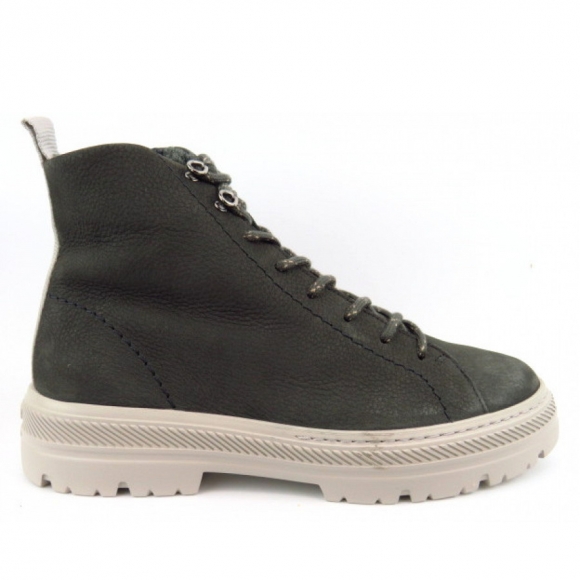 Paul Green Grainded Nubuk iron Stiefelette in Grau