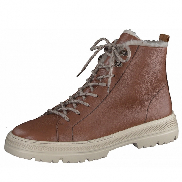 Paul Green Major Calf cognac Stiefelette in Braun