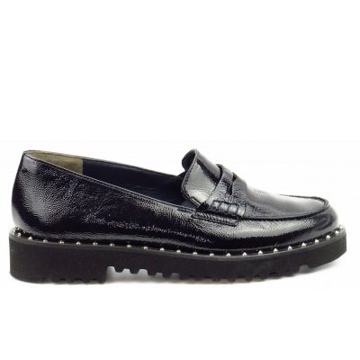 Paul Green Knautschlack ocean Slipper in ocean