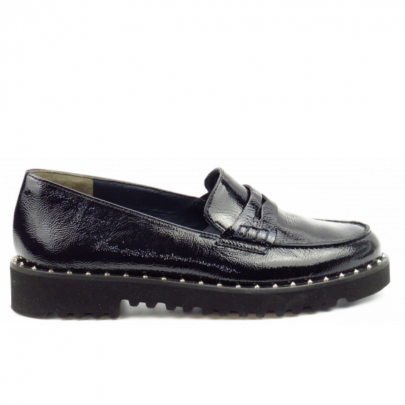 Paul Green Knautschlack ocean Slipper in ocean