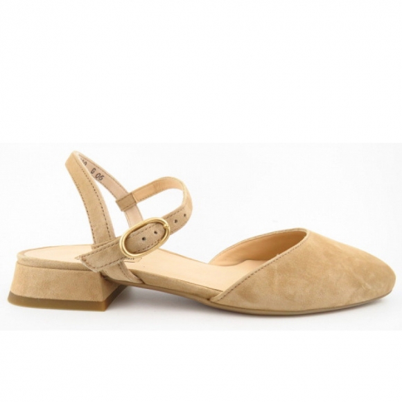 Paul Green Samtziege dakar Slingpumps in Beige