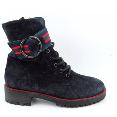 Paul Green Soft Suede ocean Boots in ocean