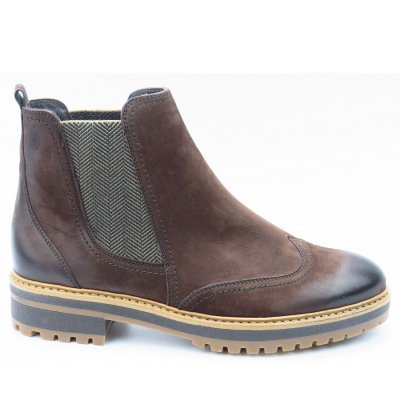 Paul Green Nubuk moro Stiefelette in moro