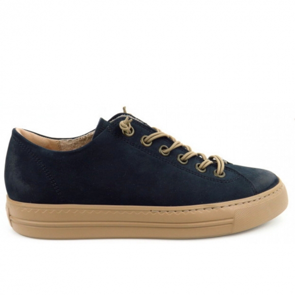 Paul Green old Nubuk space Sneaker low in 8 Blau