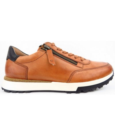 Paul Green Sneaker Calf cuoio Sneaker low in Mittelbraun