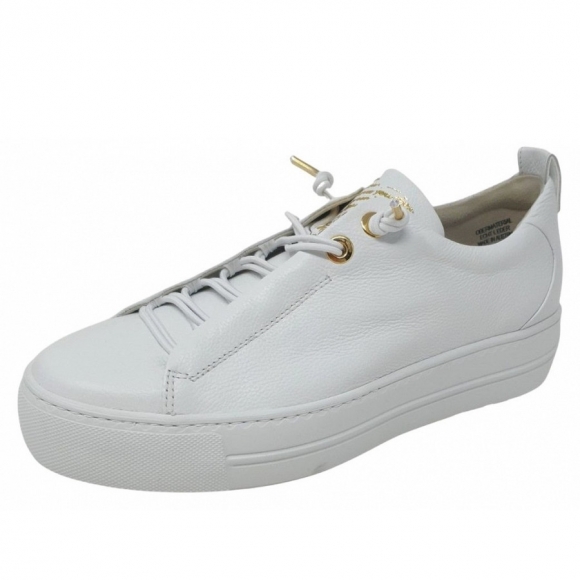 Paul Green Sneaker in white gold