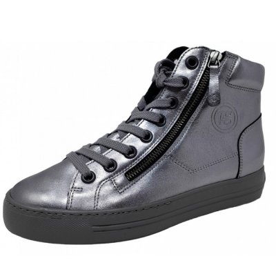 Paul Green Sneaker high in clay metalic