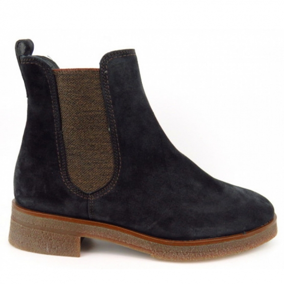 Paul Green Softnubuk Chelsea Boot in 0 Schwarz