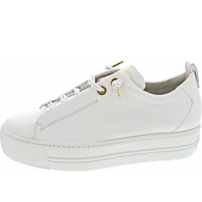 Paul Green Sneaker low in white-gold