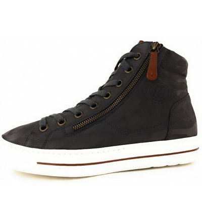 Paul Green Schnürstiefelette in 019 iron grau
