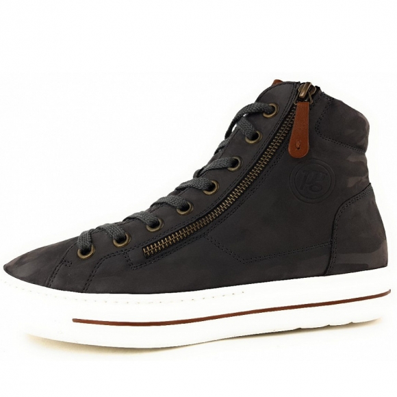 Paul Green Schnürstiefelette in 019 iron grau