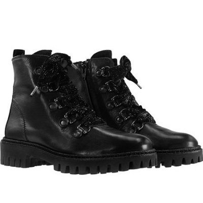 Paul Green Washed Calf/RS Black Stiefel in schwarz Paul Green Washed Calf/RS Black Stiefel in schwarz